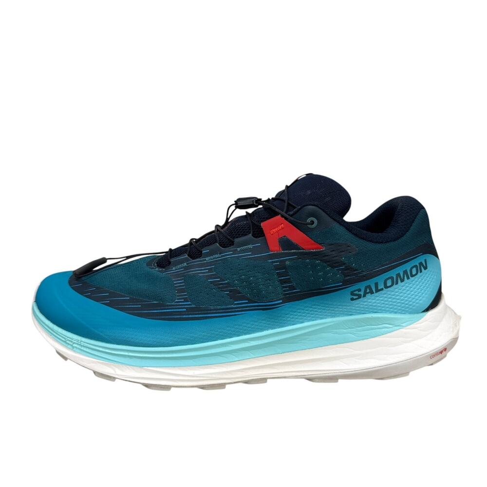 Salomon Ultra Glide 2 Mens 12 Blue Trail Running Shoes Gorpcore Sneaker 470425 - Picture 4 of 12